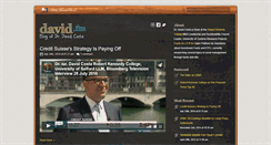 Desktop Screenshot of david.fm